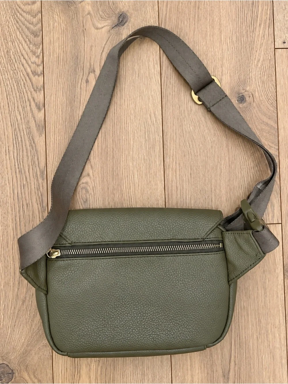 Freshly Picked Classic Park Pack Sage Green Crossbody Belt Bag